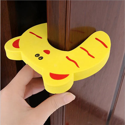Child Safety Lock Door Stopper Cabinet