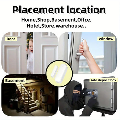 Smart Door Window Sensor Wireless Alarm