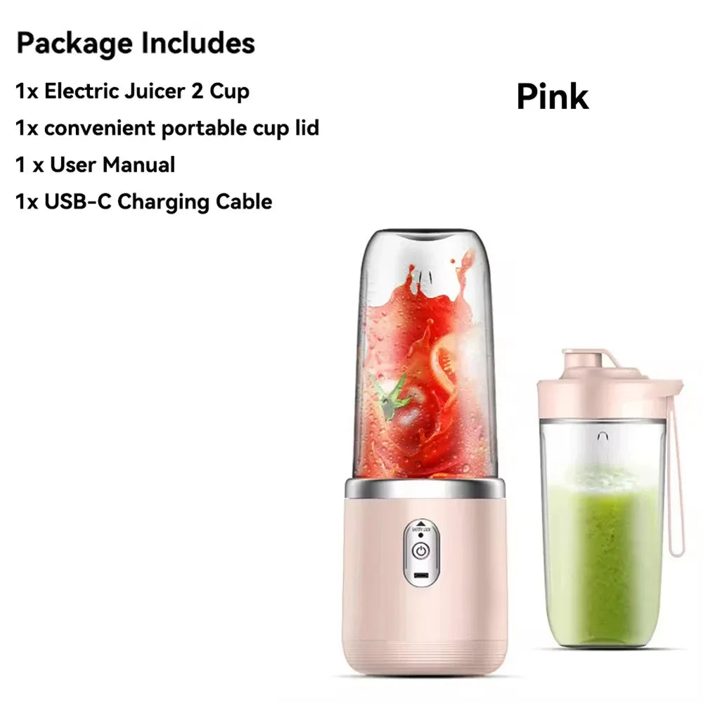 Portable Electric Blender Bottle