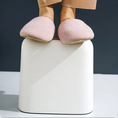 Slim Bathroom Trash Can