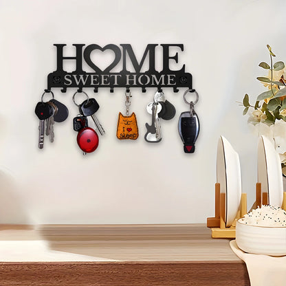 Wall-mounted key holder