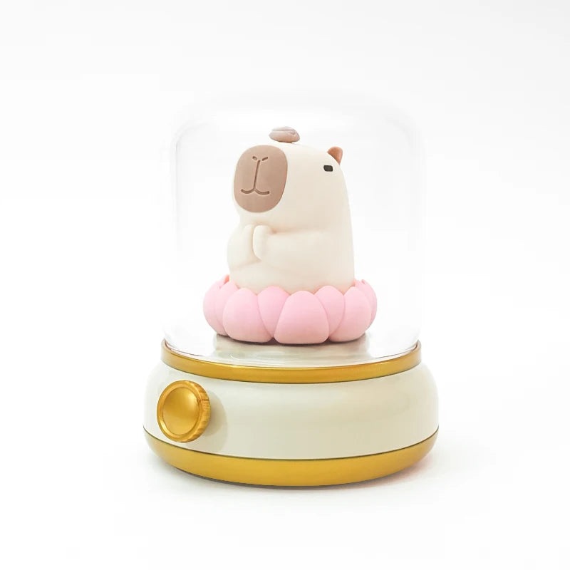 LED Flameless Candle White Noise Dimmable Night Light