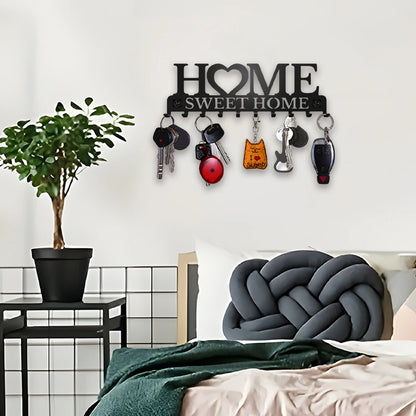 Wall-mounted key holder