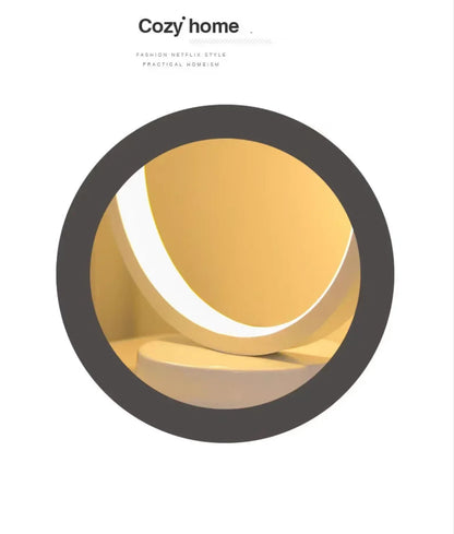 LED Circular Ring Table Lamp