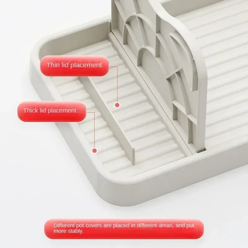 Multifunction Pot Lid Holder
