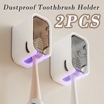 Wall Mounted Toothbrush Holder