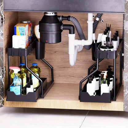Multi Layer Pull Out Storage Rack
