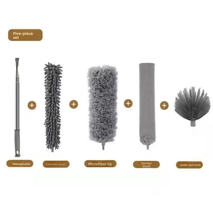 Retractable Microfiber Dust Duster Cleaning Tool
