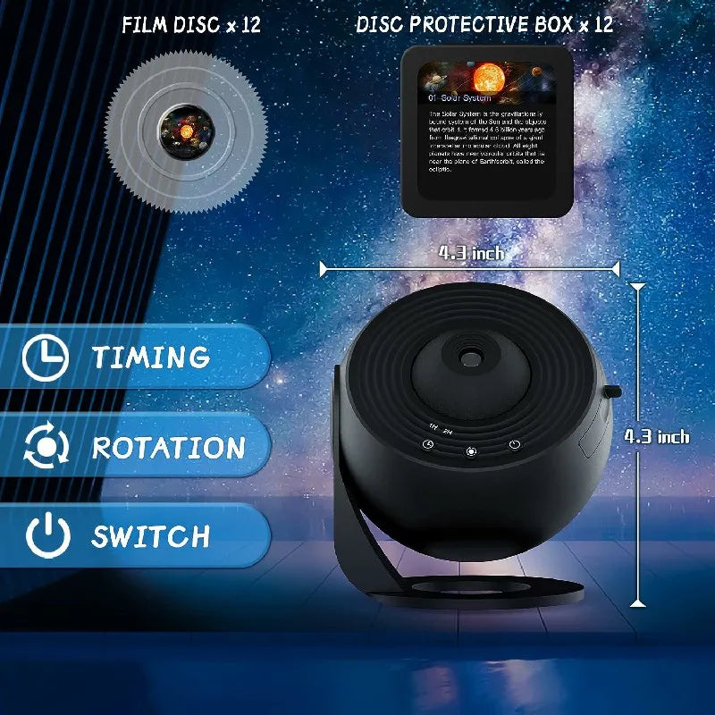 Galaxy Star Projector LED Night Light