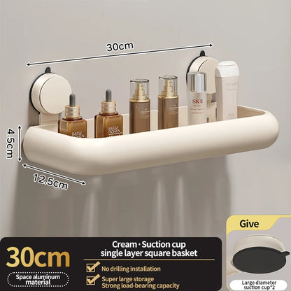 Wall Mounted Bathroom Organizer Rack