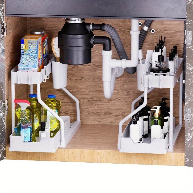 Multi Layer Pull Out Storage Rack
