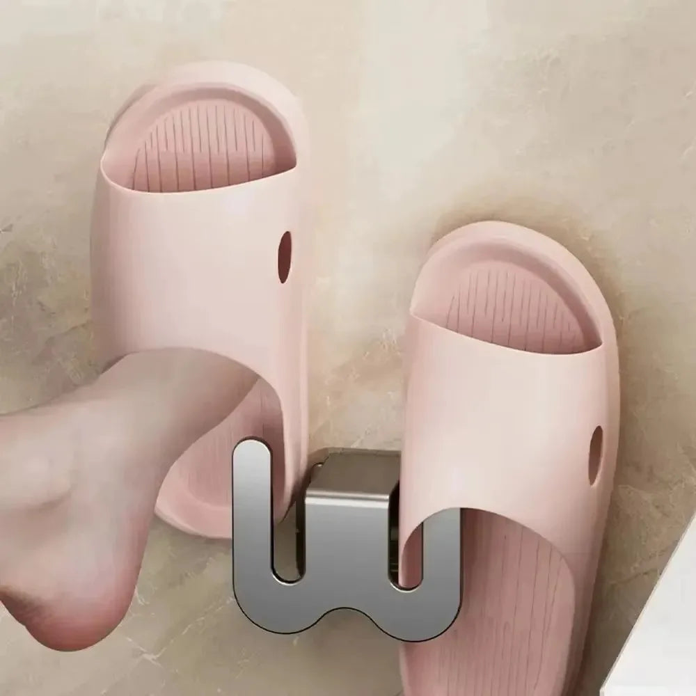 Wall Mounted Slipper Rack