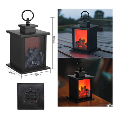 LED Flame Lantern Lamp