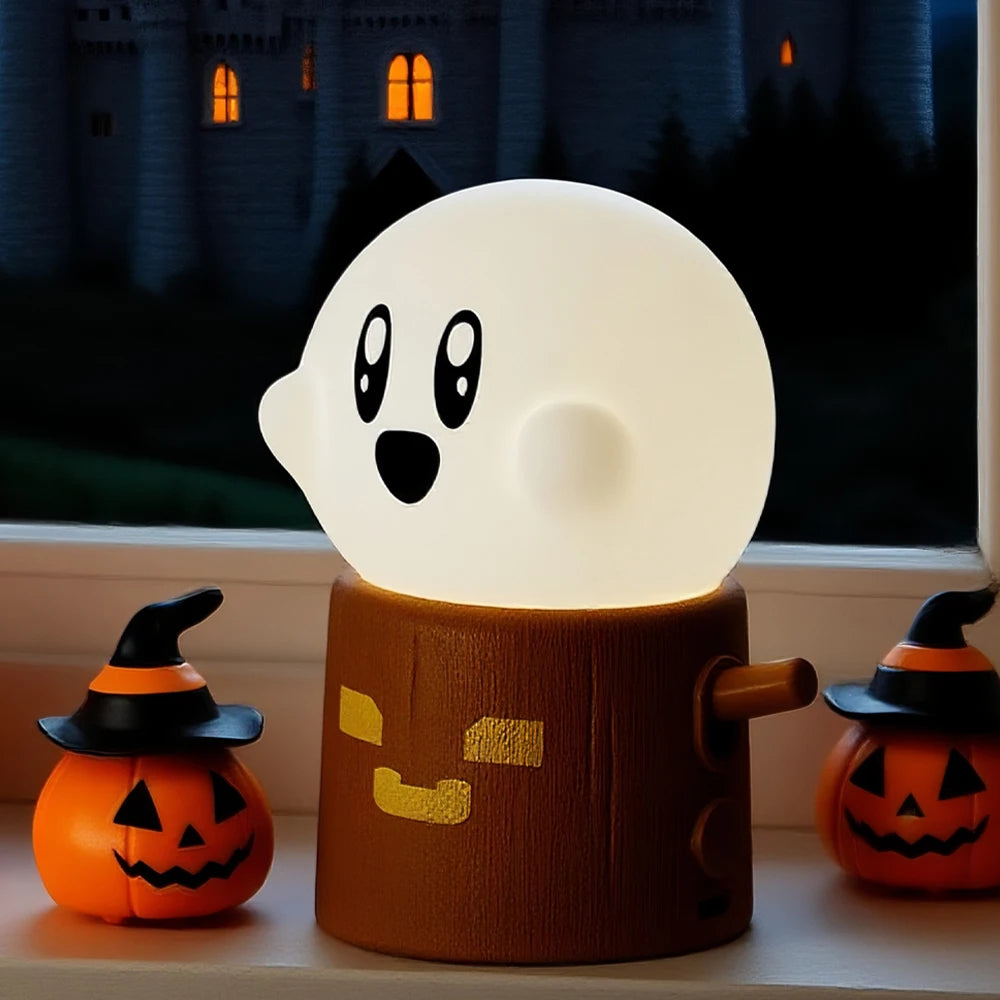 LED Flameless Candle White Noise Dimmable Night Light