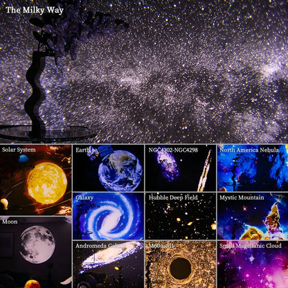 Galaxy Star Projector LED Night Light