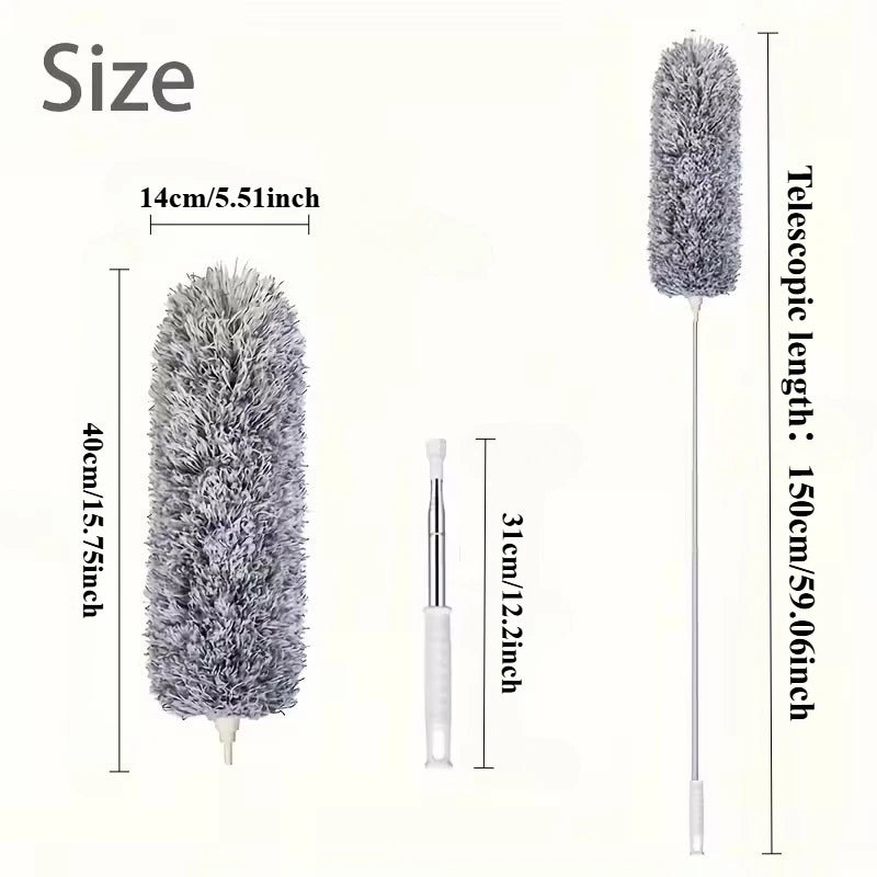 Duster Extension Rod Washable Ceiling Cleaning Tool
