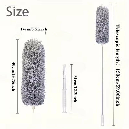 Duster Extension Rod Washable Ceiling Cleaning Tool
