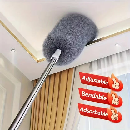 Duster Extension Rod Washable Ceiling Cleaning Tool