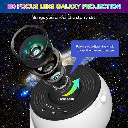 Galaxy Star Projector LED Night Light