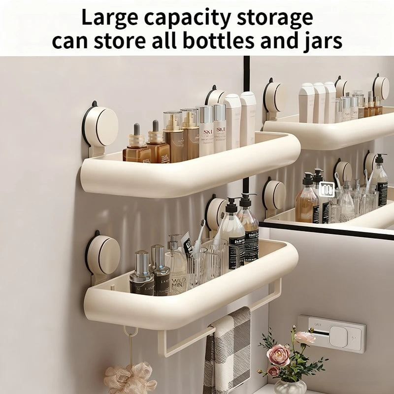 Wall Mounted Bathroom Organizer Rack