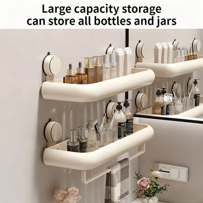 Wall Mounted Bathroom Organizer Rack