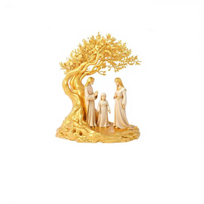 2D Prayer Moonlight Tree Decor Religious Desk