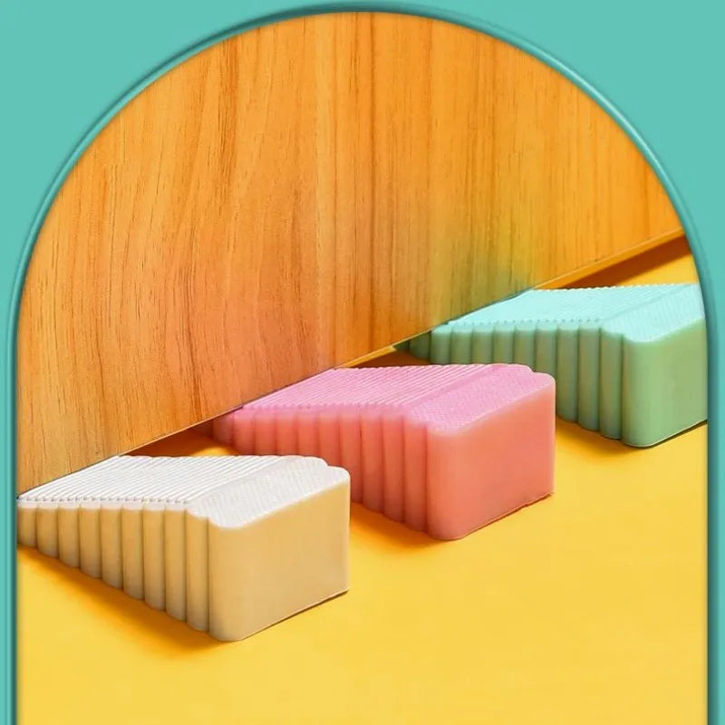 Safety Silicone Door Stopper Wedge