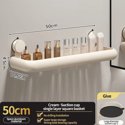 Wall Mounted Bathroom Organizer Rack