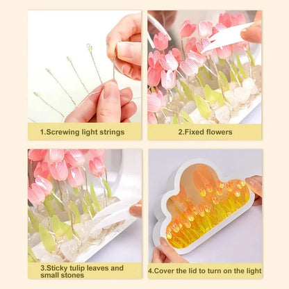 DIY Tulip Night Lamp