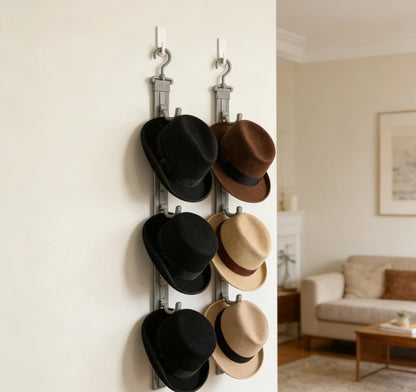 Hanging Hat Organizer Rack