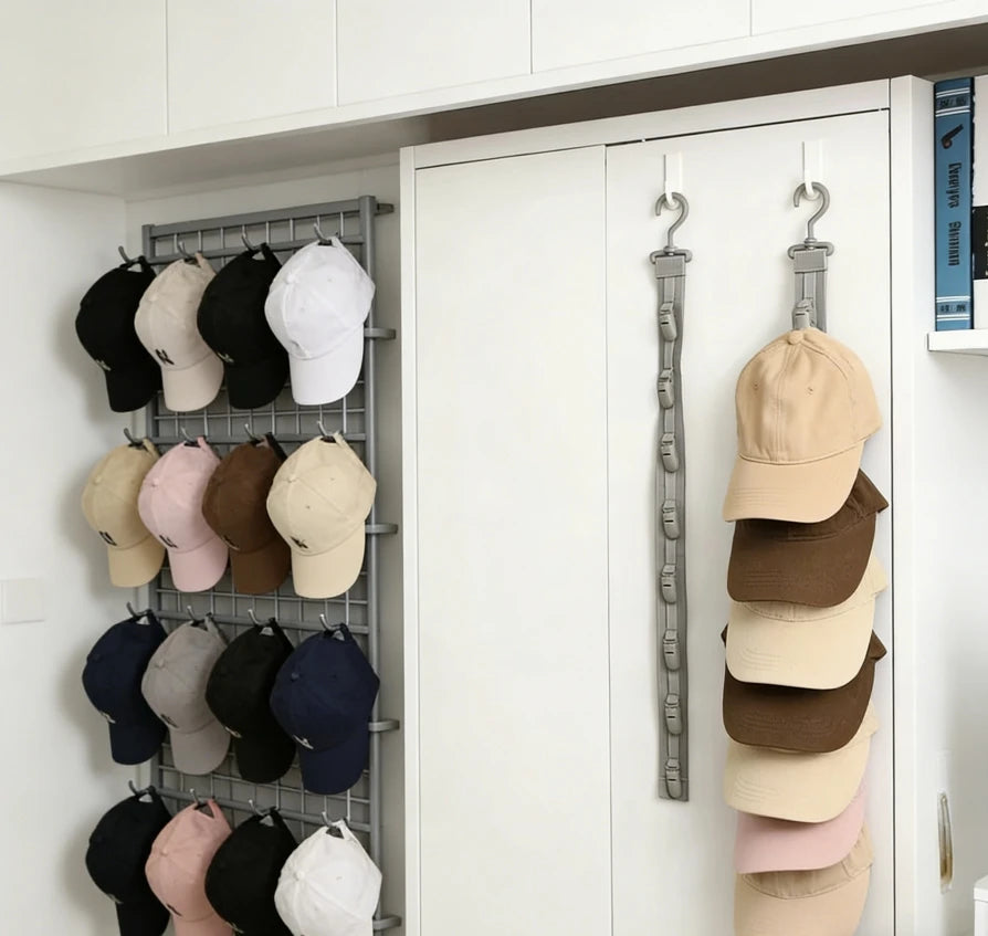 Hanging Hat Organizer Rack