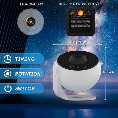 Galaxy Star Projector LED Night Light