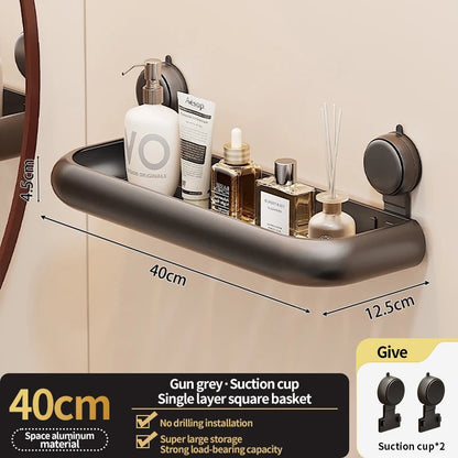 Wall Mounted Bathroom Organizer Rack
