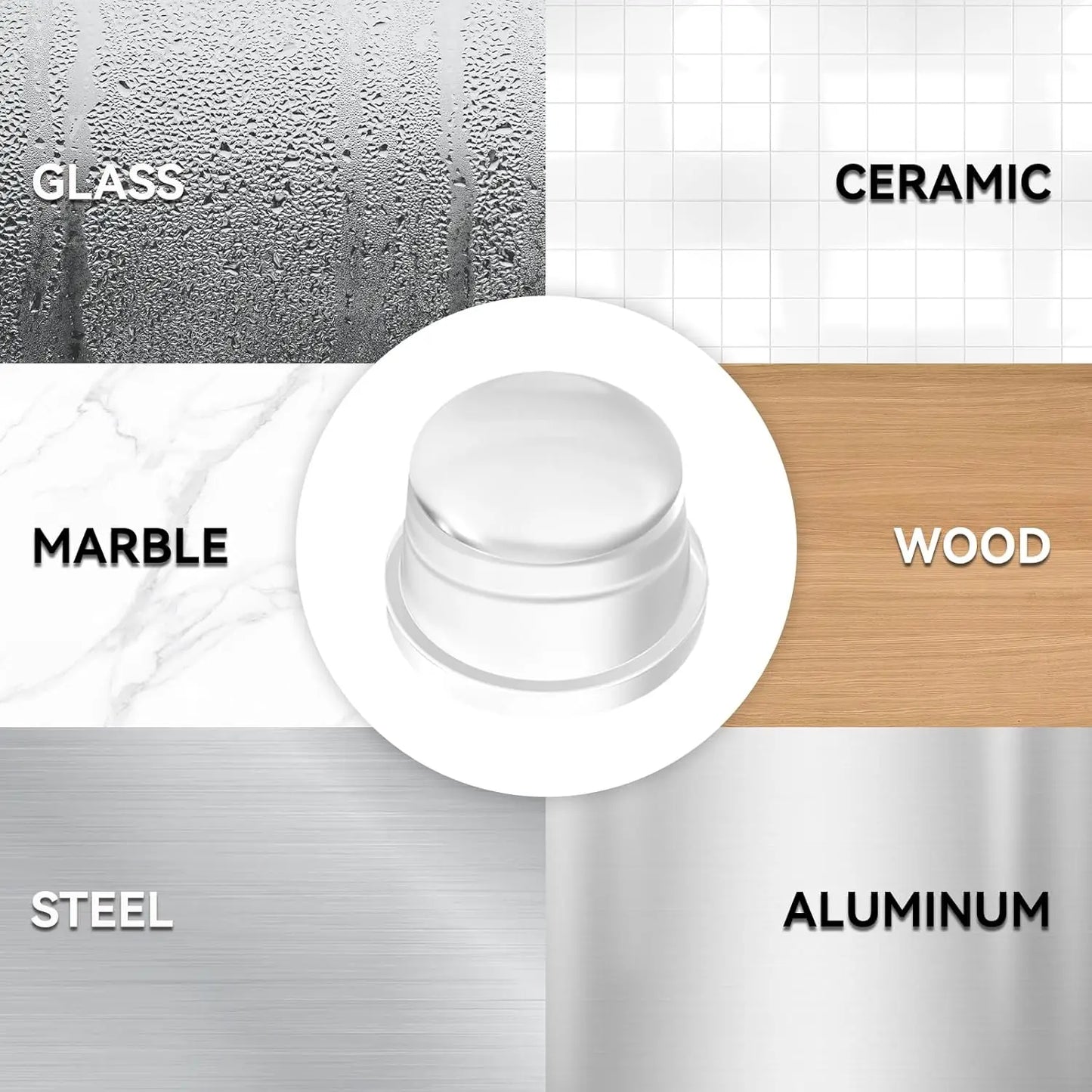 Transparent Silicone Door Stopper