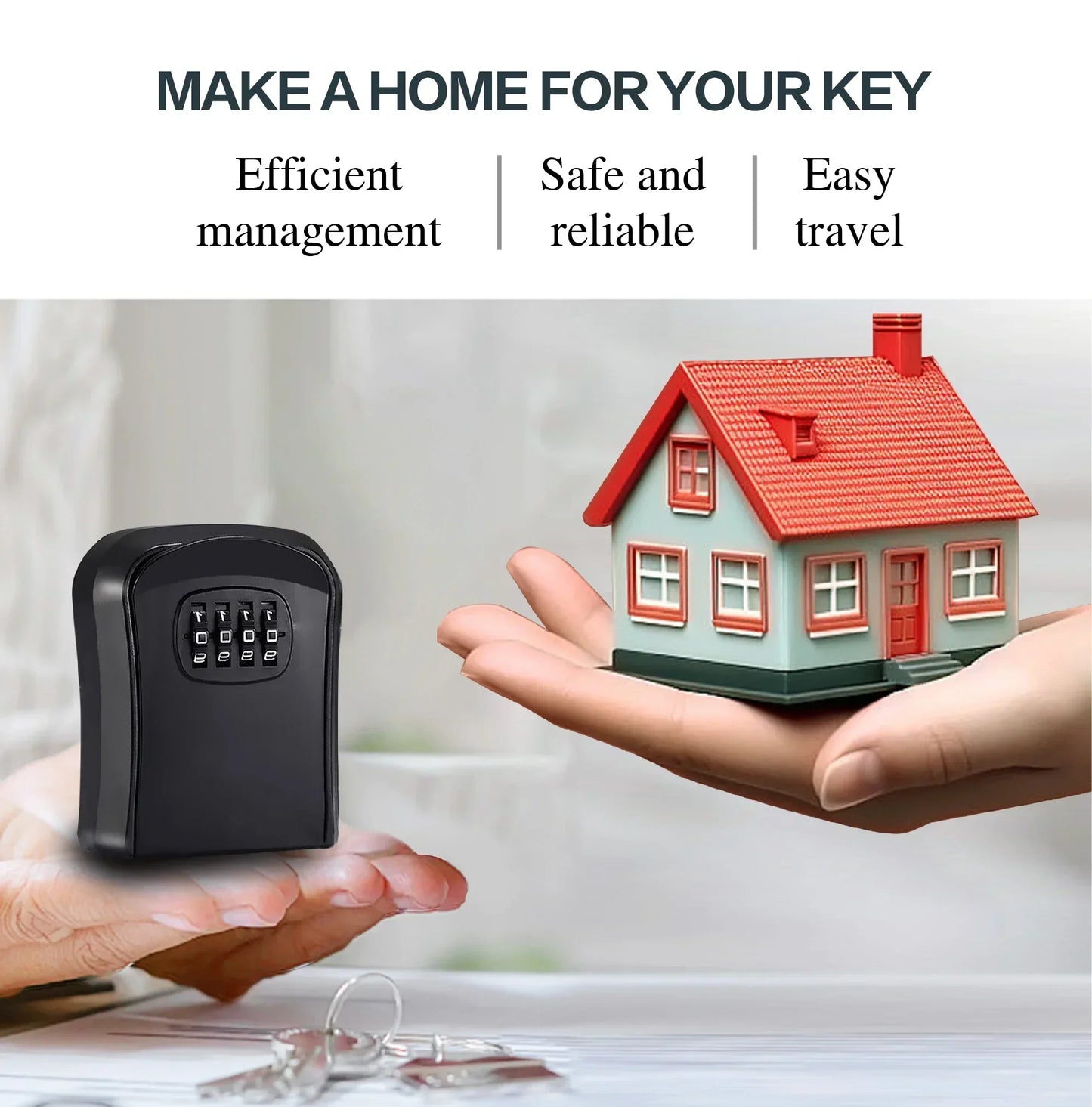 Wall Mounted Key Lock Box