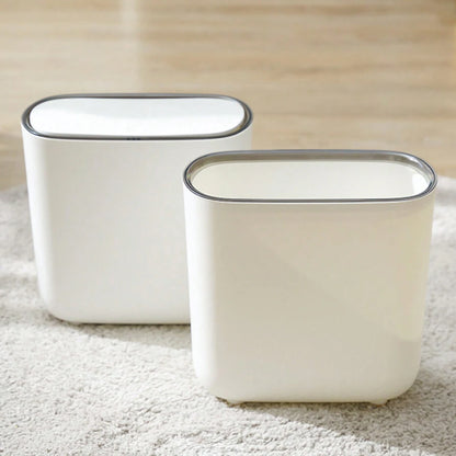 Slim Bathroom Trash Can