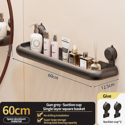 Wall Mounted Bathroom Organizer Rack