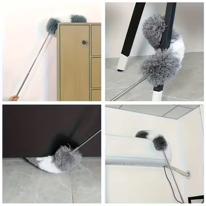 Duster Extension Rod Washable Ceiling Cleaning Tool