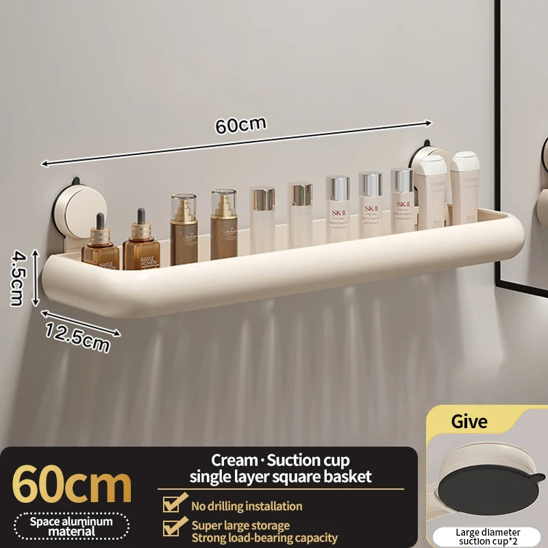 Wall Mounted Bathroom Organizer Rack