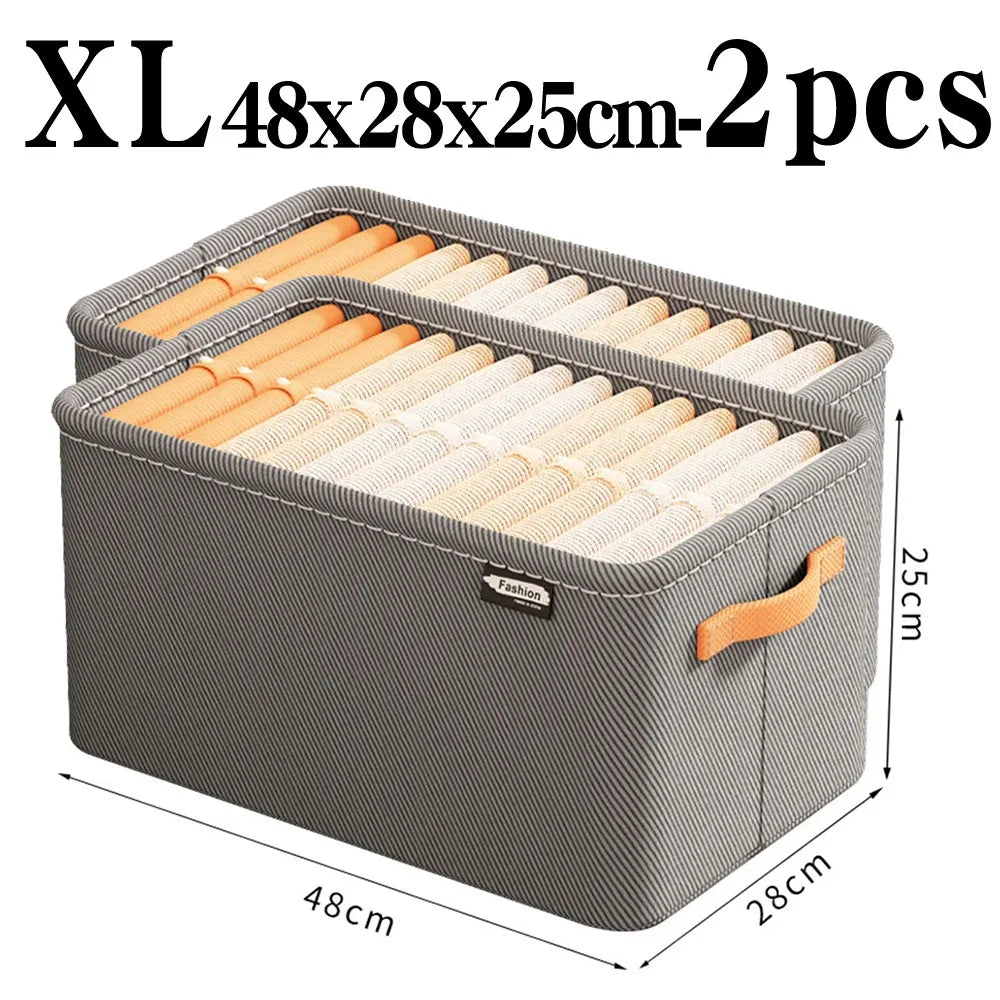 Thicken Clothes Organizer Storage Box