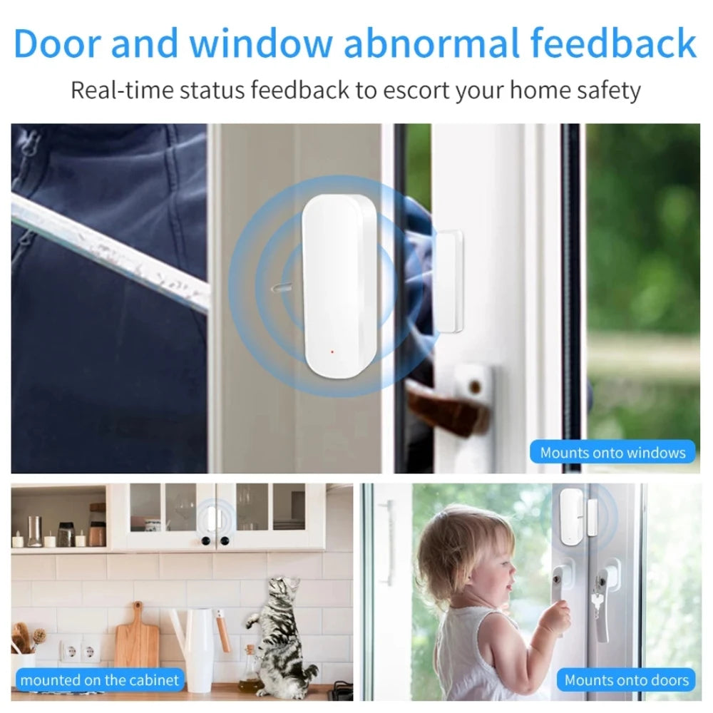 Smart Door Window Sensor Wireless Alarm