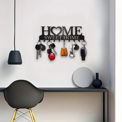 Wall-mounted key holder