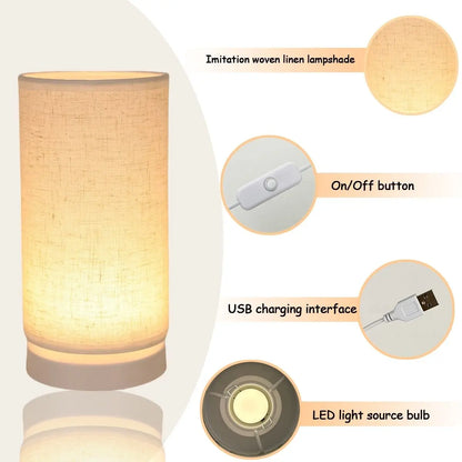 Nordic Retro Table Lamp