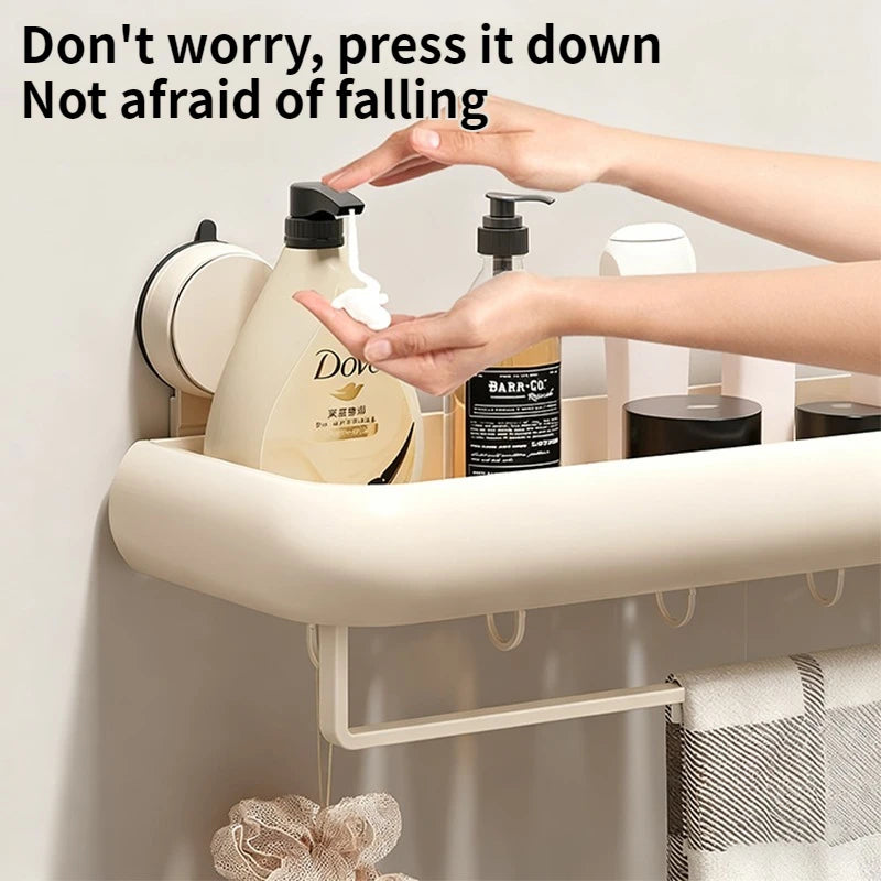 Wall Mounted Bathroom Organizer Rack
