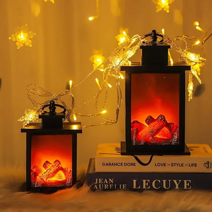 LED Flame Lantern Lamp
