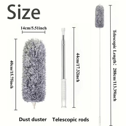 Duster Extension Rod Washable Ceiling Cleaning Tool