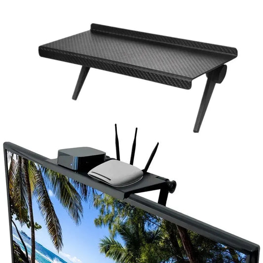 TV Screen Storage Rack Router Shelf Set