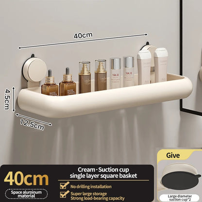Wall Mounted Bathroom Organizer Rack
