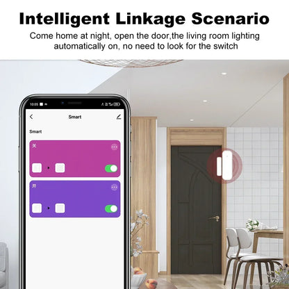 Smart Door Window Sensor Wireless Alarm