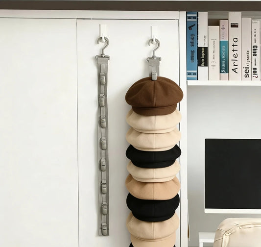 Hanging Hat Organizer Rack